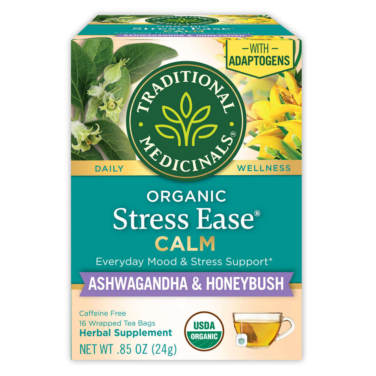 Traditional Medicinals Herbal Supplement, Organic, Tea Bags | Wegmans