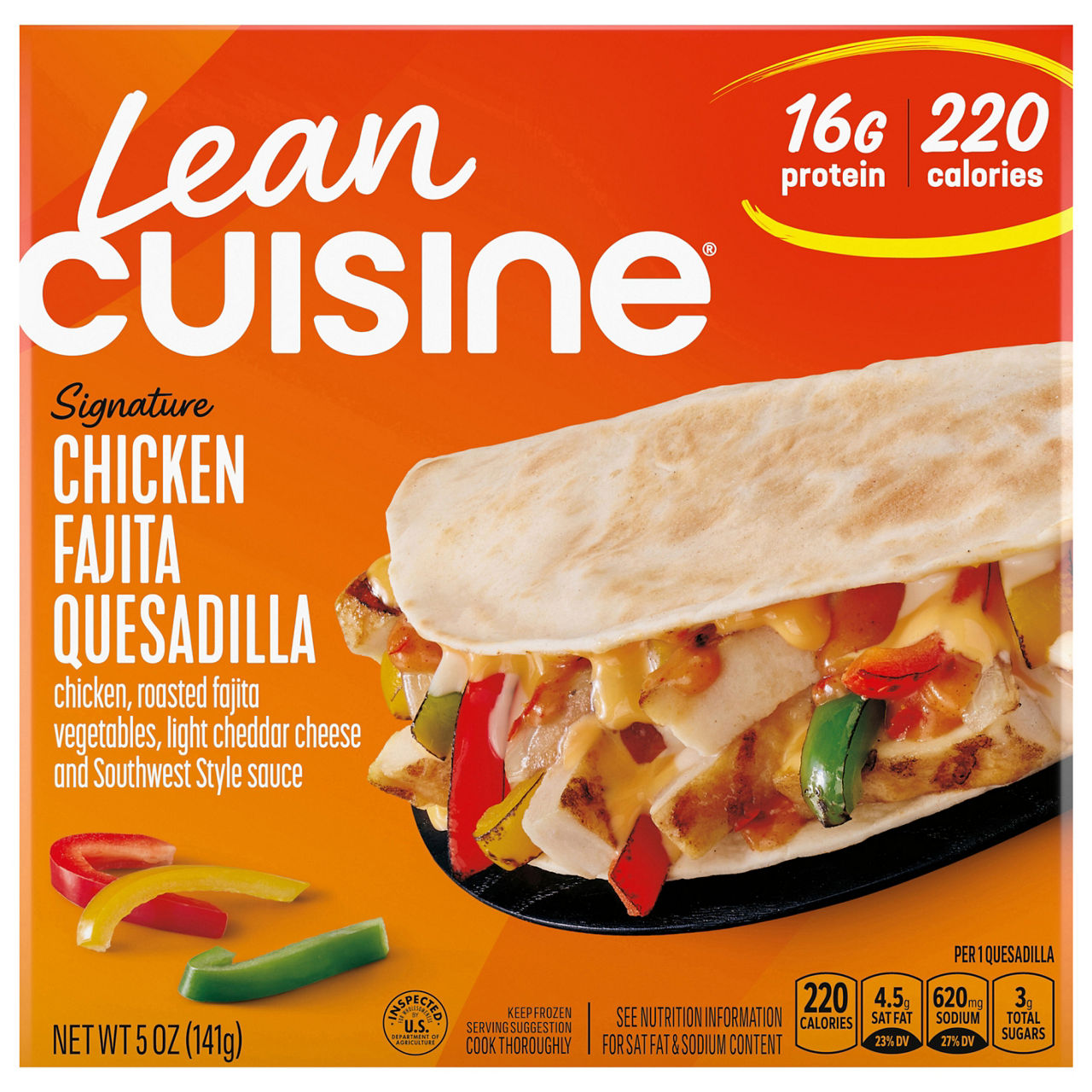 Lean Cuisine Signature Chicken Fajita Quesadilla | Wegmans