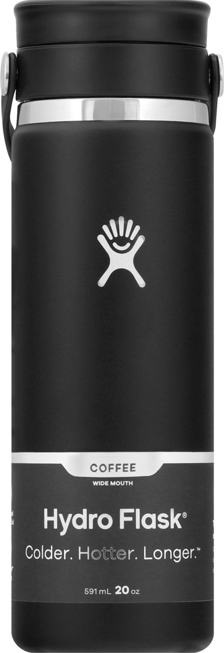 Hydro Flask Bottle, Coffee, Wide Mouth, Black, 20 Ounce | Wegmans