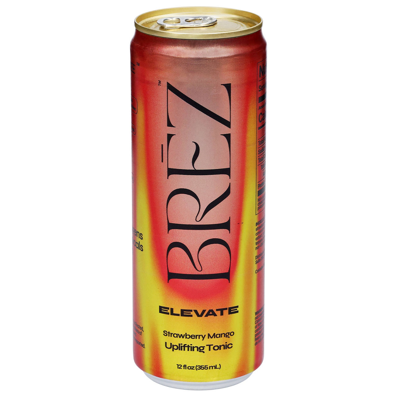 Brez Live Free Elevate Uplifting Strawberry Mango Tonic | Wegmans