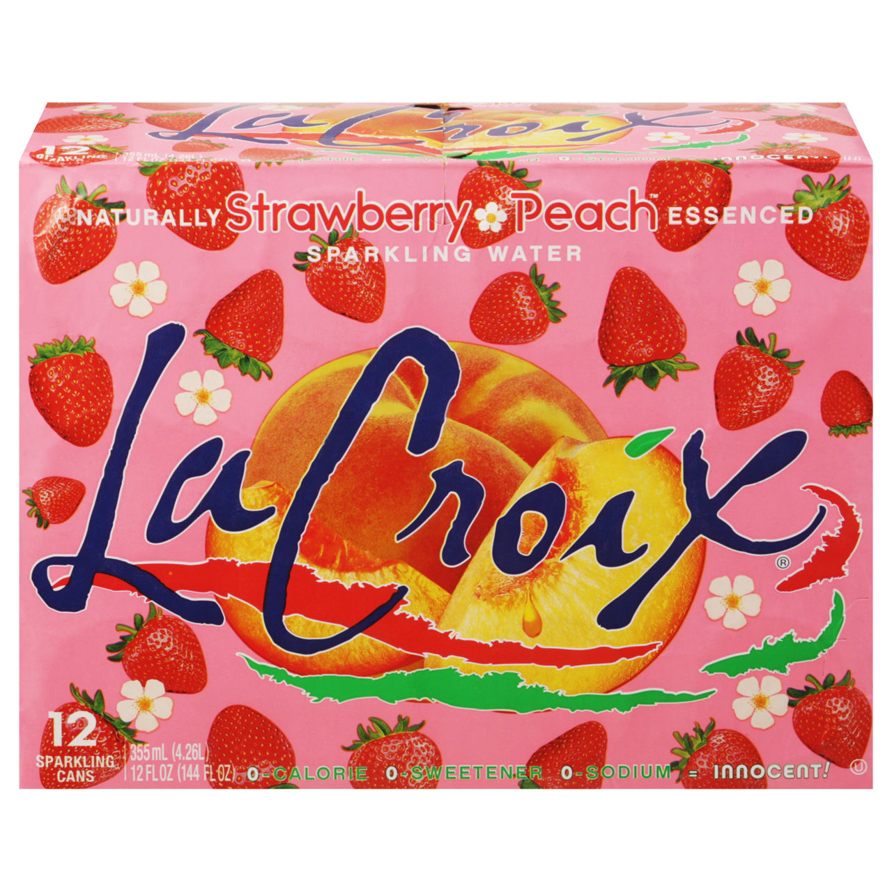LaCroix Sparkling Water, Strawberry Peach | Wegmans