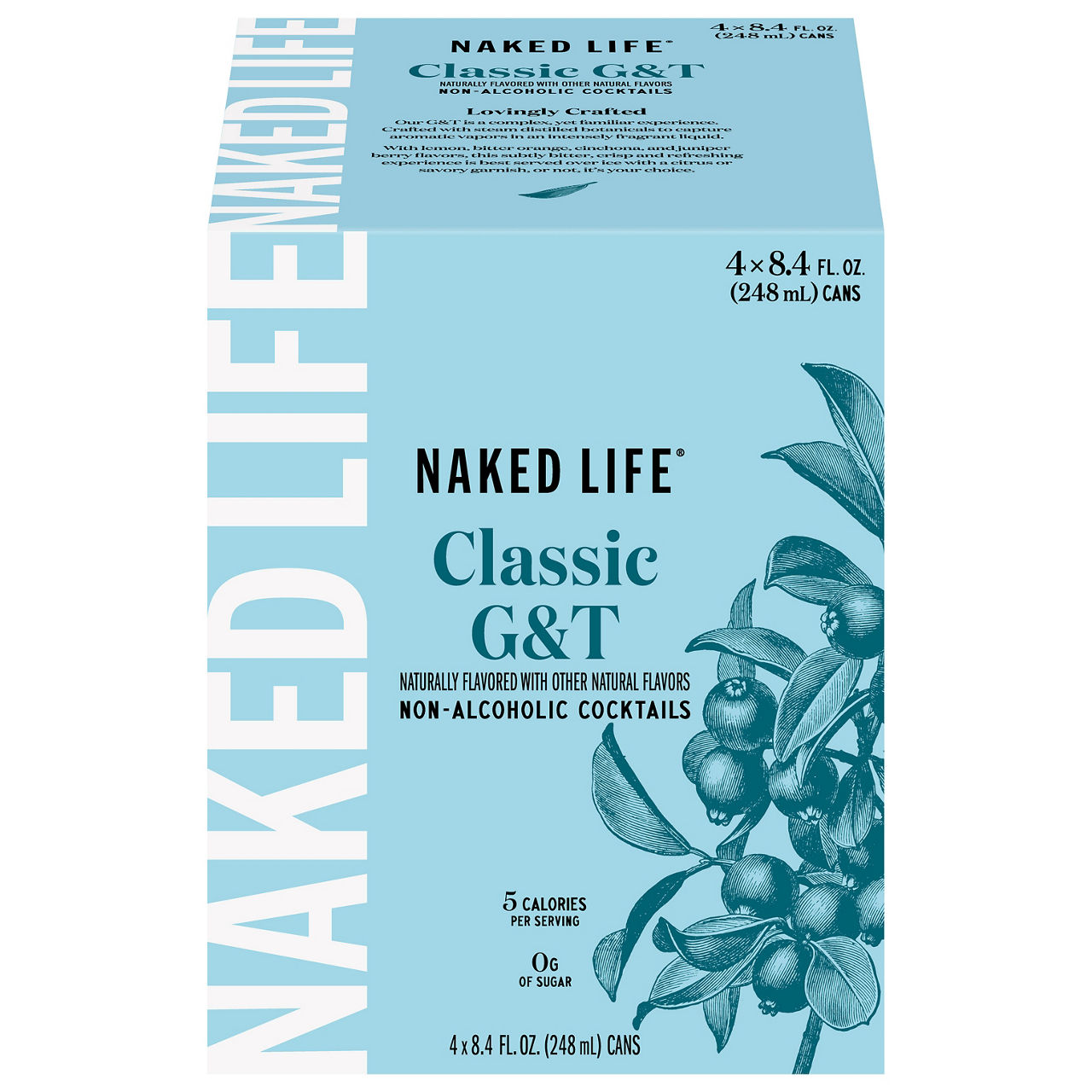 Naked Life Non-Alcoholic Classic G & T Cocktail | Wegmans