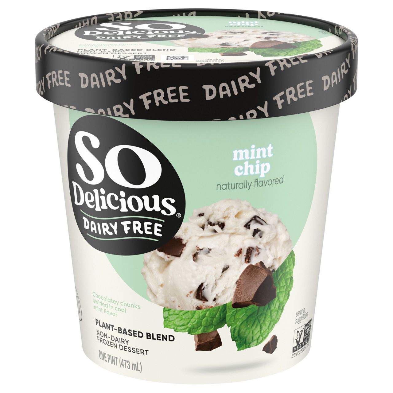 So Delicious Dairy Free Vegan Mint Chip Frozen Dessert | Wegmans