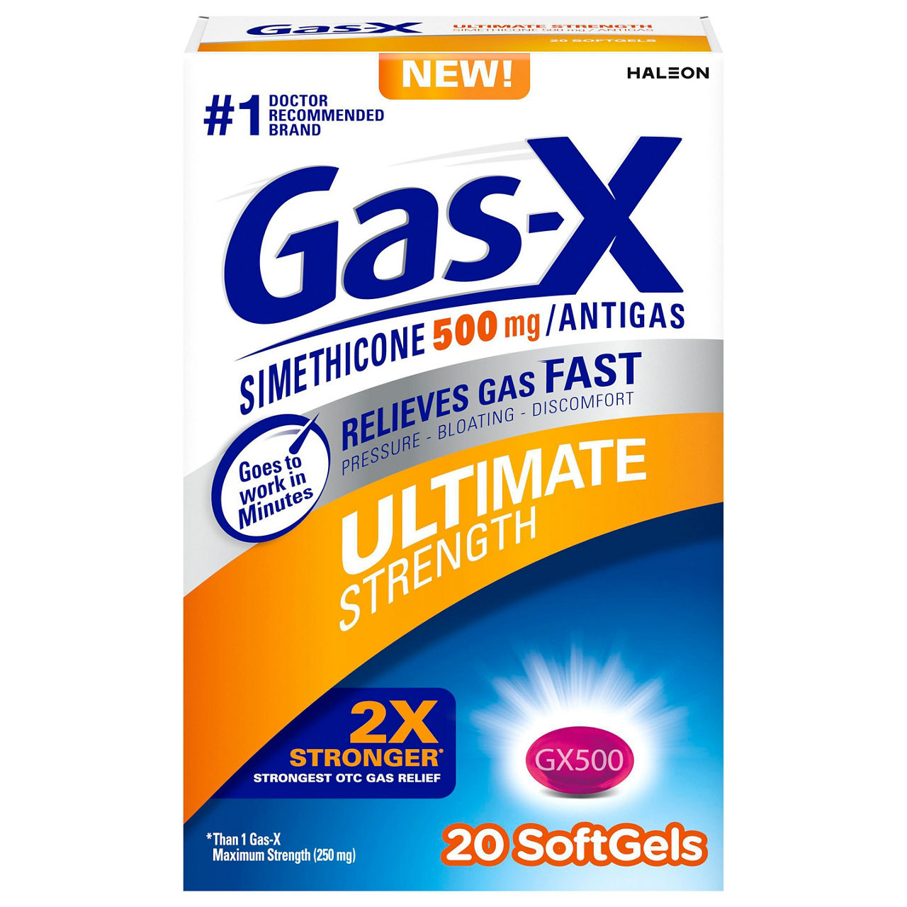 Gas-X Ultimate Strength Softgels 500 mg Antigas | Wegmans