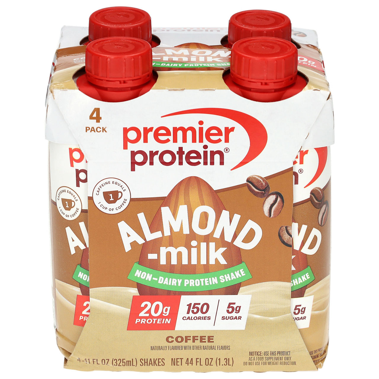 Premier Protein Non-Dairy Almond-Milk Coffee Protein Shake | Wegmans