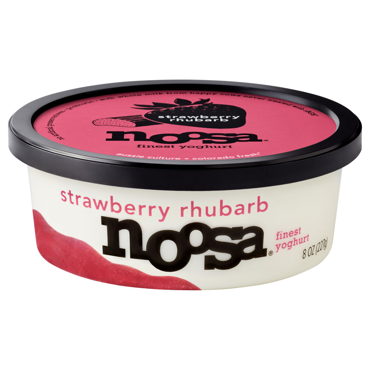 Noosa Yoghurt, Finest, Strawberry Rhubarb | Wegmans