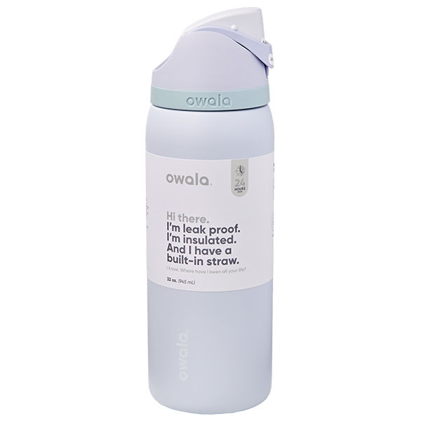 Owala 32oz FreeSip Water Bottle, Open Air, Stainless Steel | Wegmans