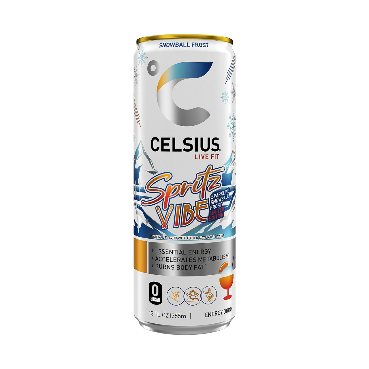 Celsius Sparkling Spritz Vibe, Functional Energy Drink | Wegmans