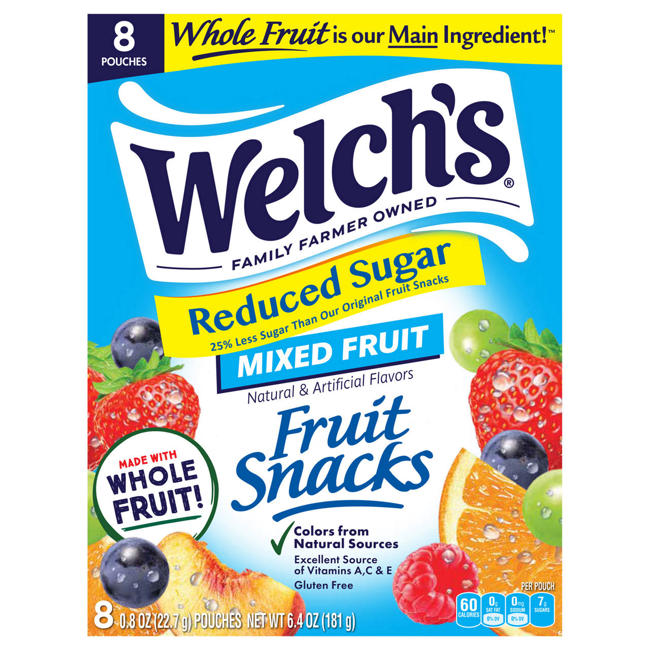 Welch's Mixed Fruit Fruit Snacks Family Size | Wegmans