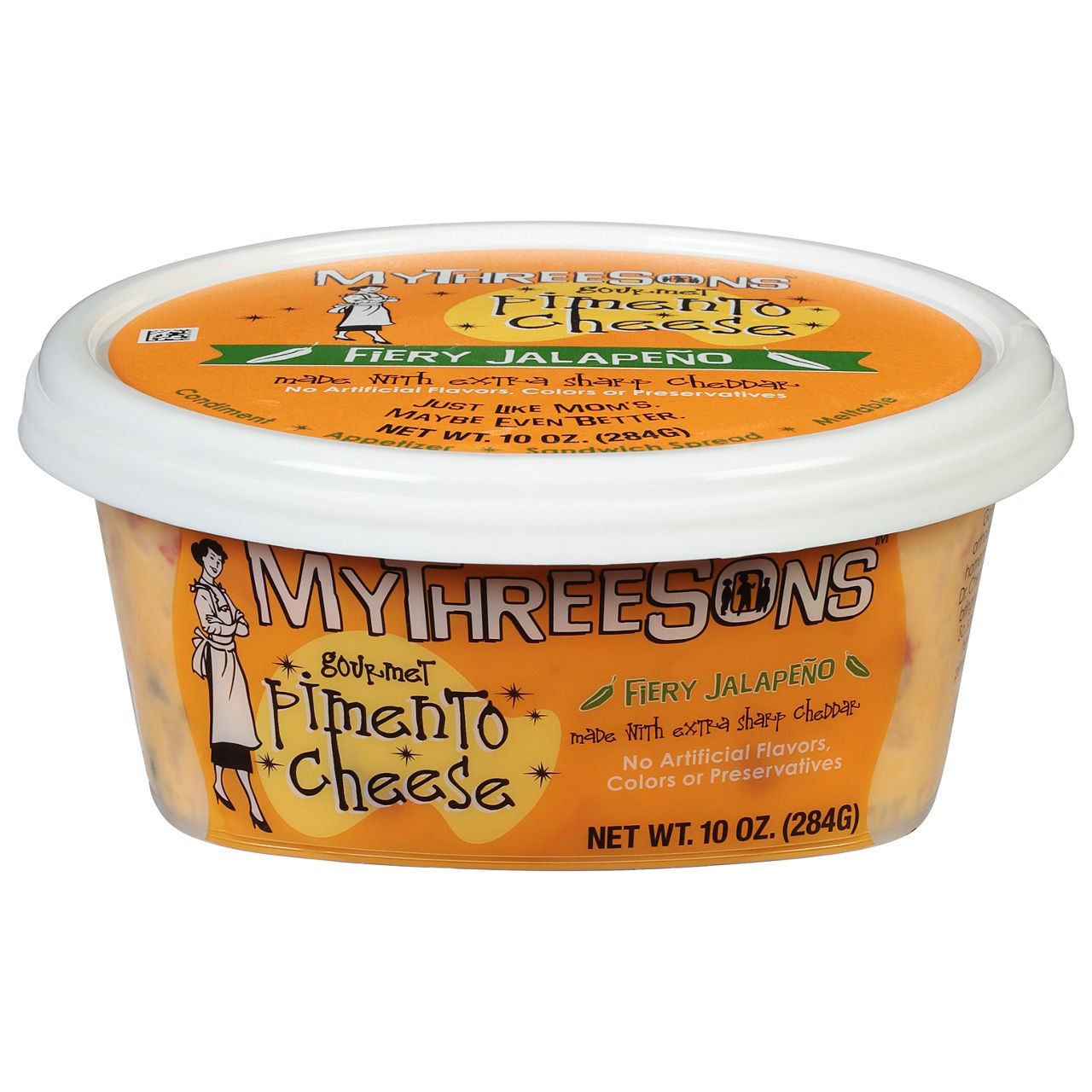 pimento MyThreeSons Pimento Cheese, Gourmet, Fiery Jalapeno | Wegmans