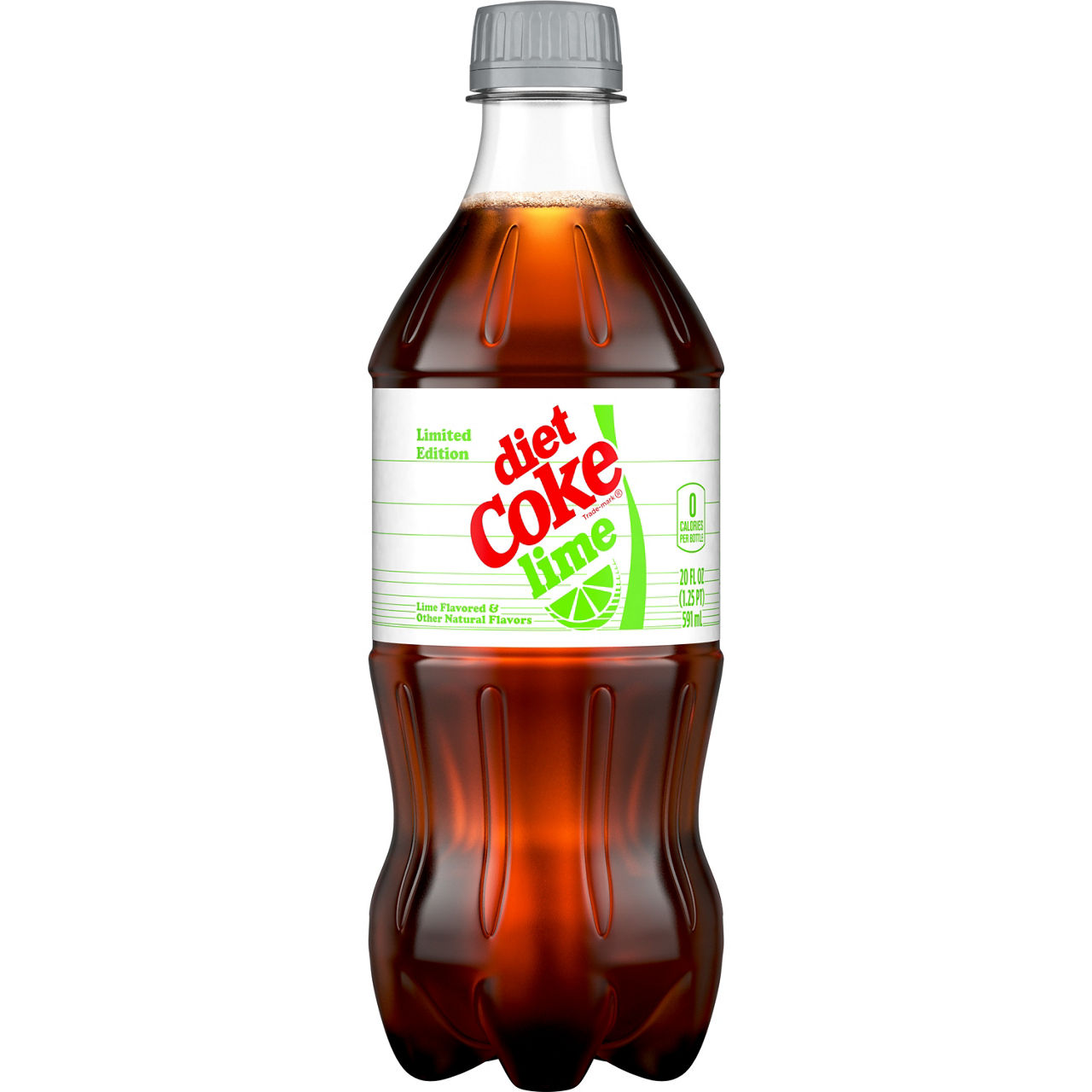 Diet Coke Retro Lime Bottle