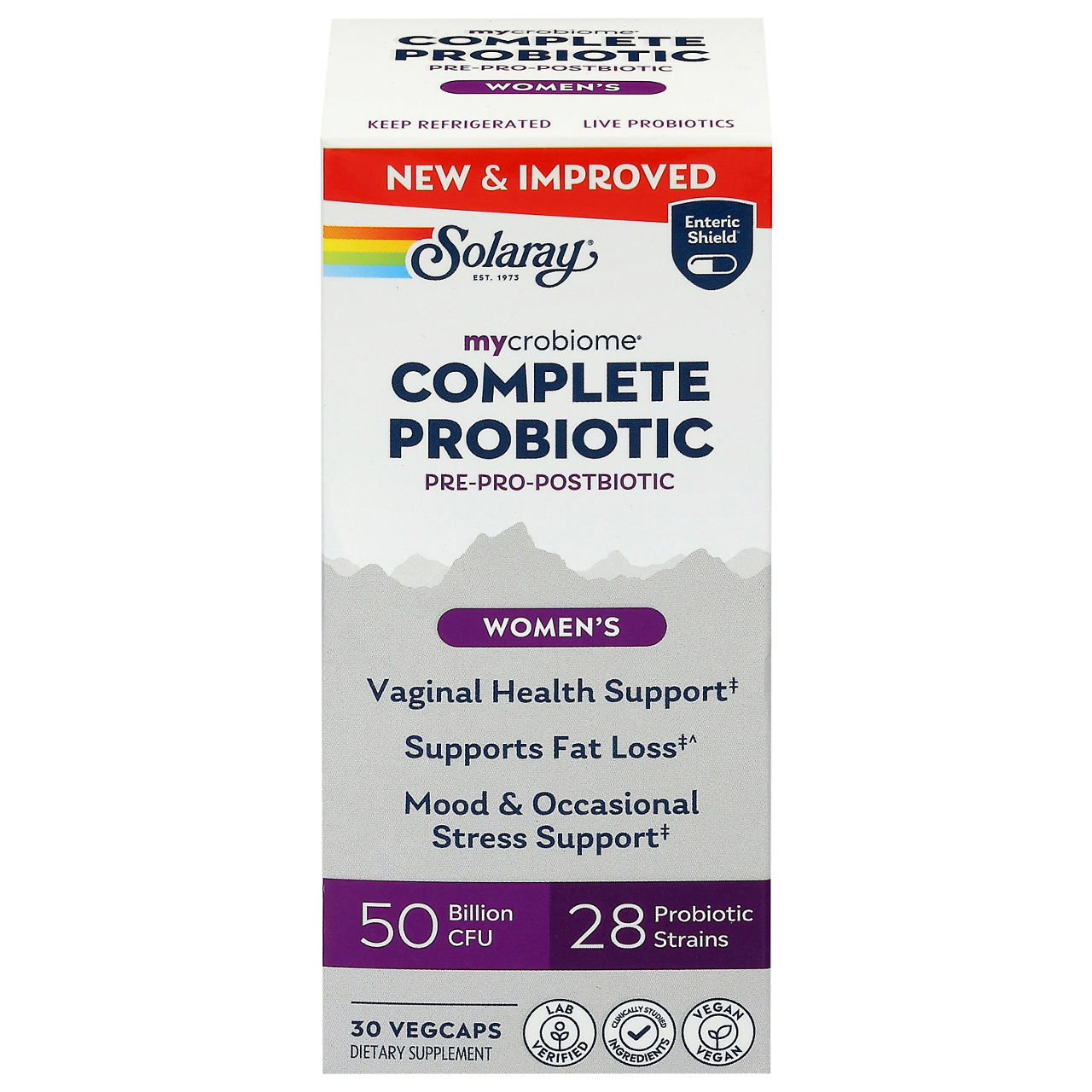 Solaray Mycrobiome Womens Vegcaps Complete Probiotic | Wegmans