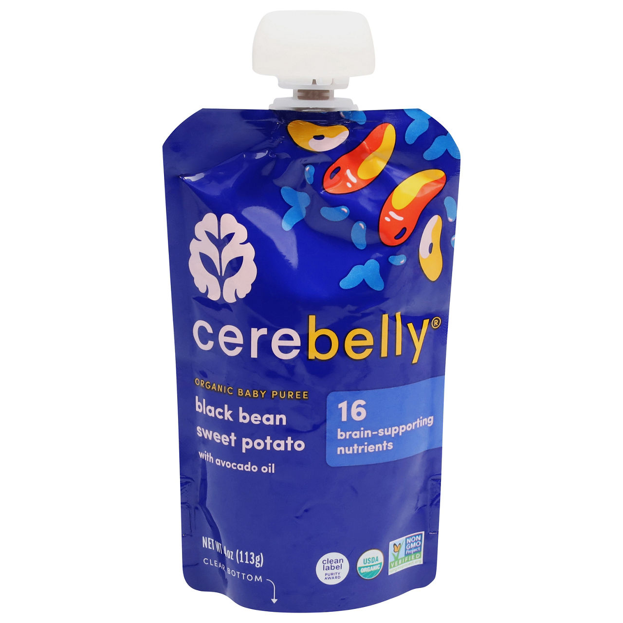Cerebelly Baby Puree, Organic, Sweet Potato Mango | Wegmans
