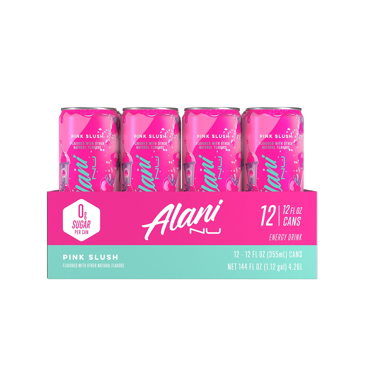 Alani Nu Cherry Slush Energy Drink 12 Fl Oz (Pack of 6) | Wegmans