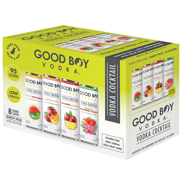 Good Boy Vodka Cocktail Variety 8pk | Wegmans