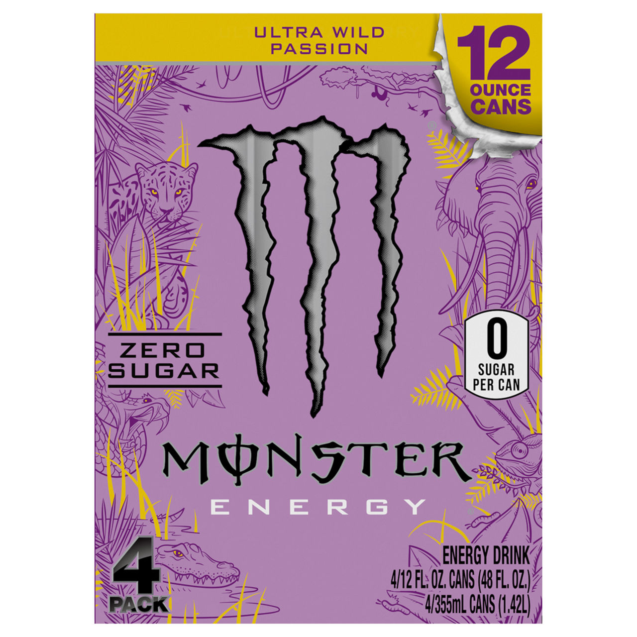Monster Energy Ultra Variety 12pk/16fo Zero Ultra/Sunrise/Wild