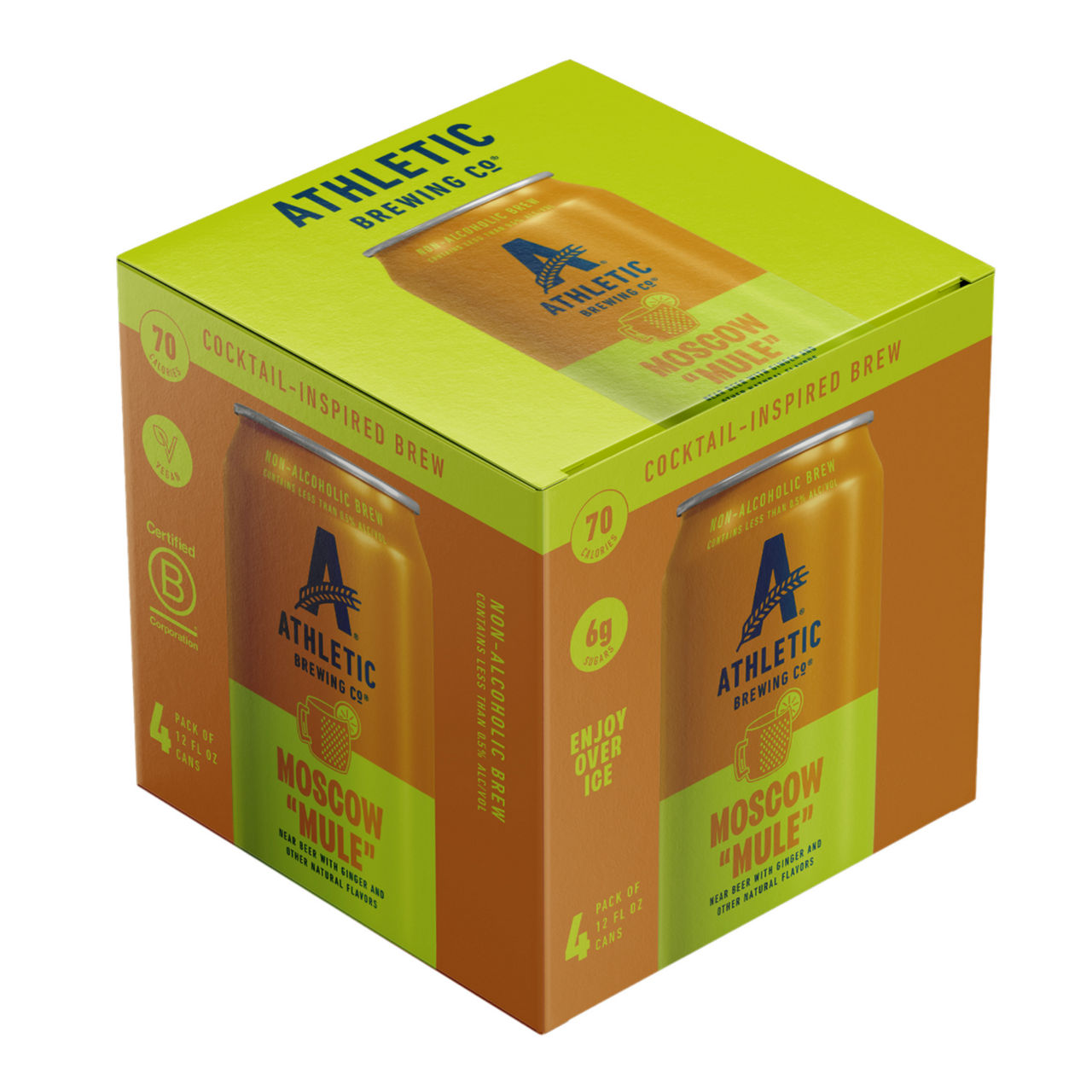 Athletic Brewing Co NA Moscow Mule 4/12oz cans | Wegmans