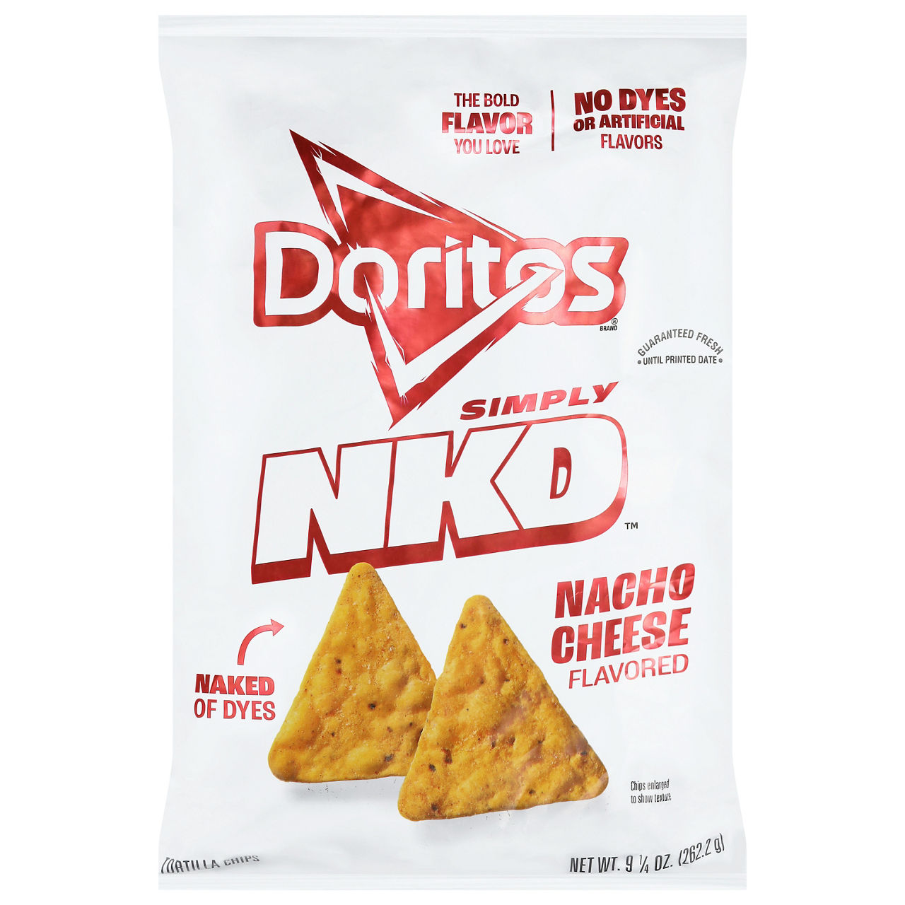 Doritos Simply Nkd Nacho Cheese Flavored Tortilla Chips | Wegmans