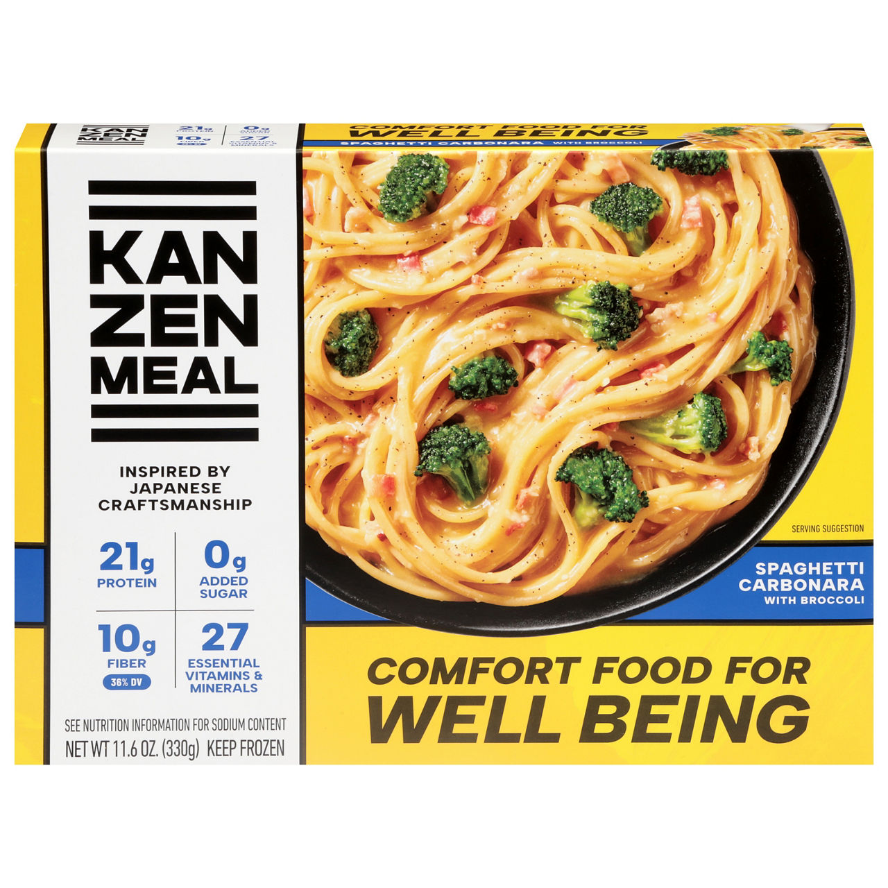 Kanzen Meal Spaghetti Carbonara with Broccoli | Wegmans