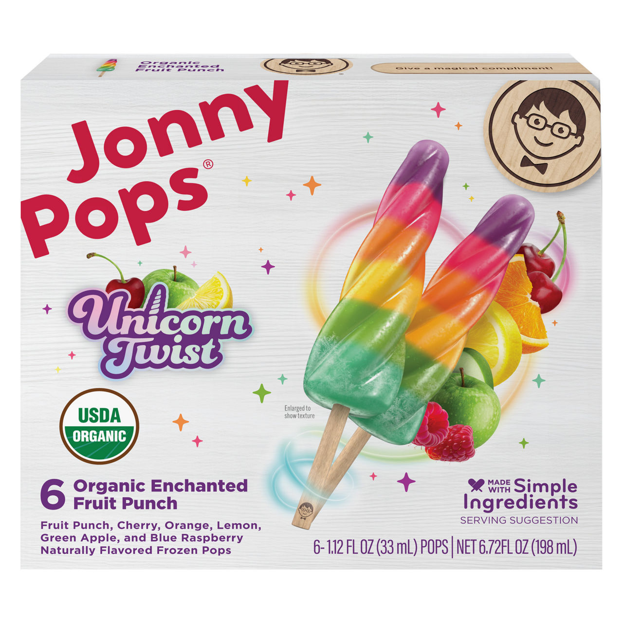 JonnyPops NSA, Organic, Color Burst Minis | Wegmans