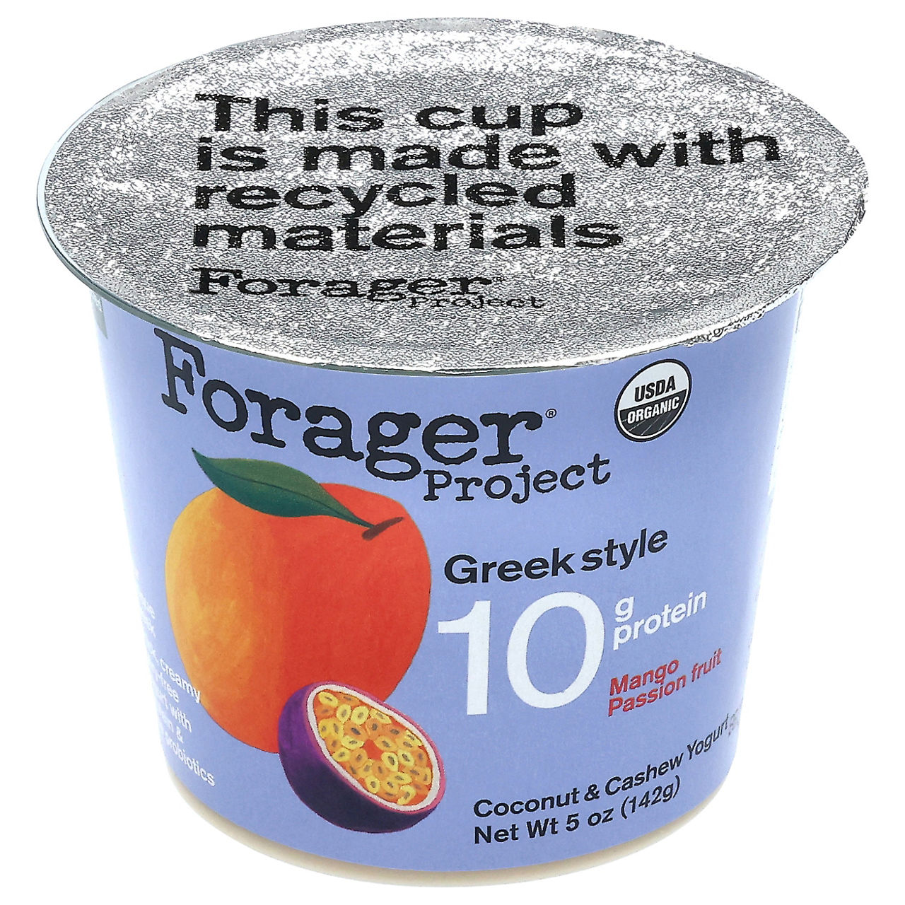 Kite Hill Yogurt, Plant-Based, Greek Style, Plain Unsweetened