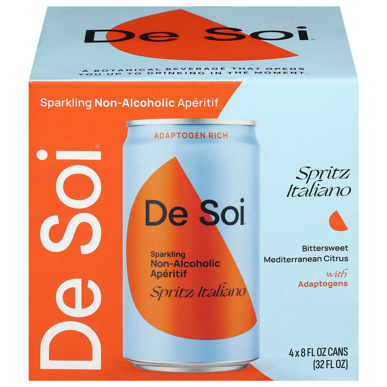 De Soi Spritz Italiano, 4/8oz Cans | Wegmans