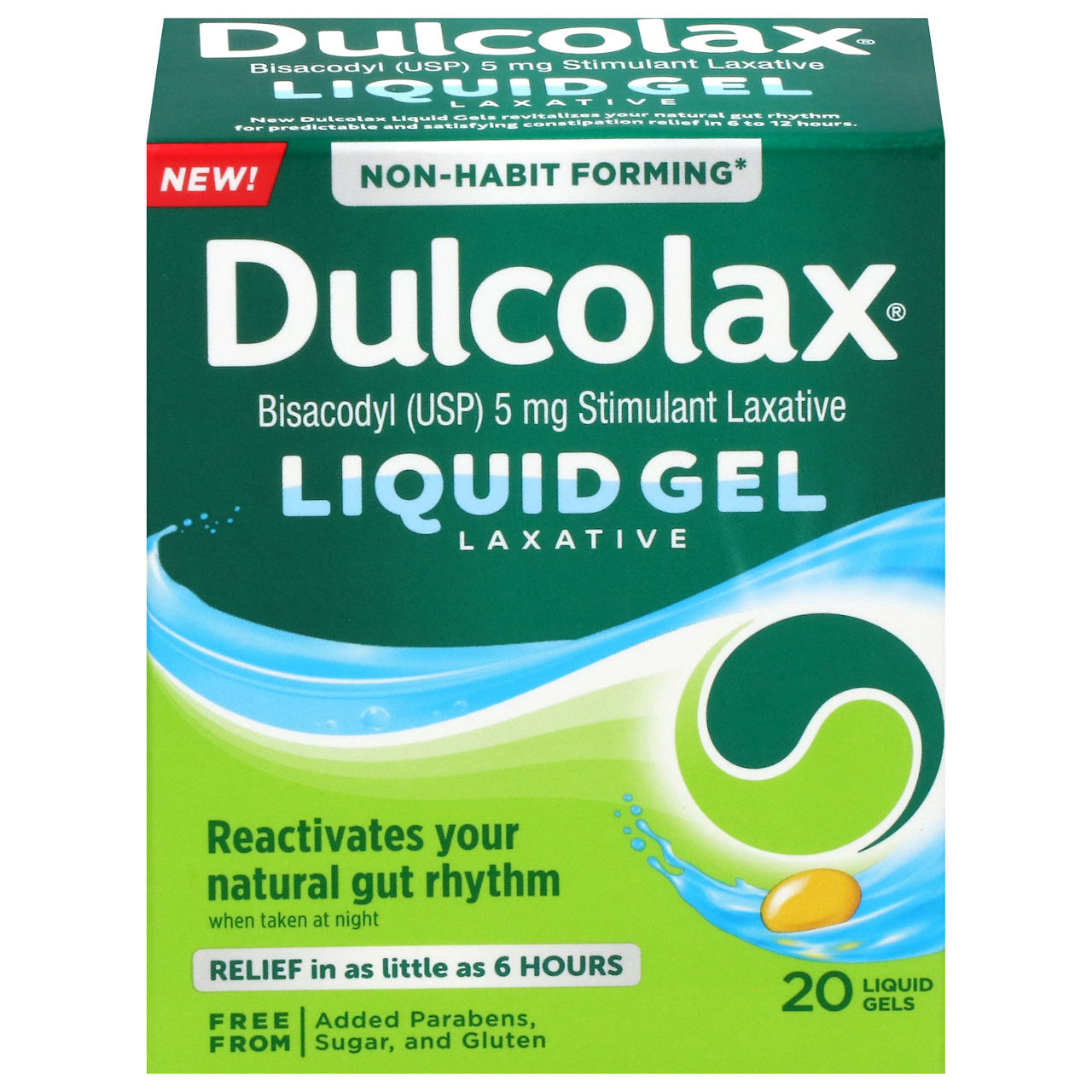 Dulcolax Liquid Gels Stimulant 5 mg Laxative | Wegmans