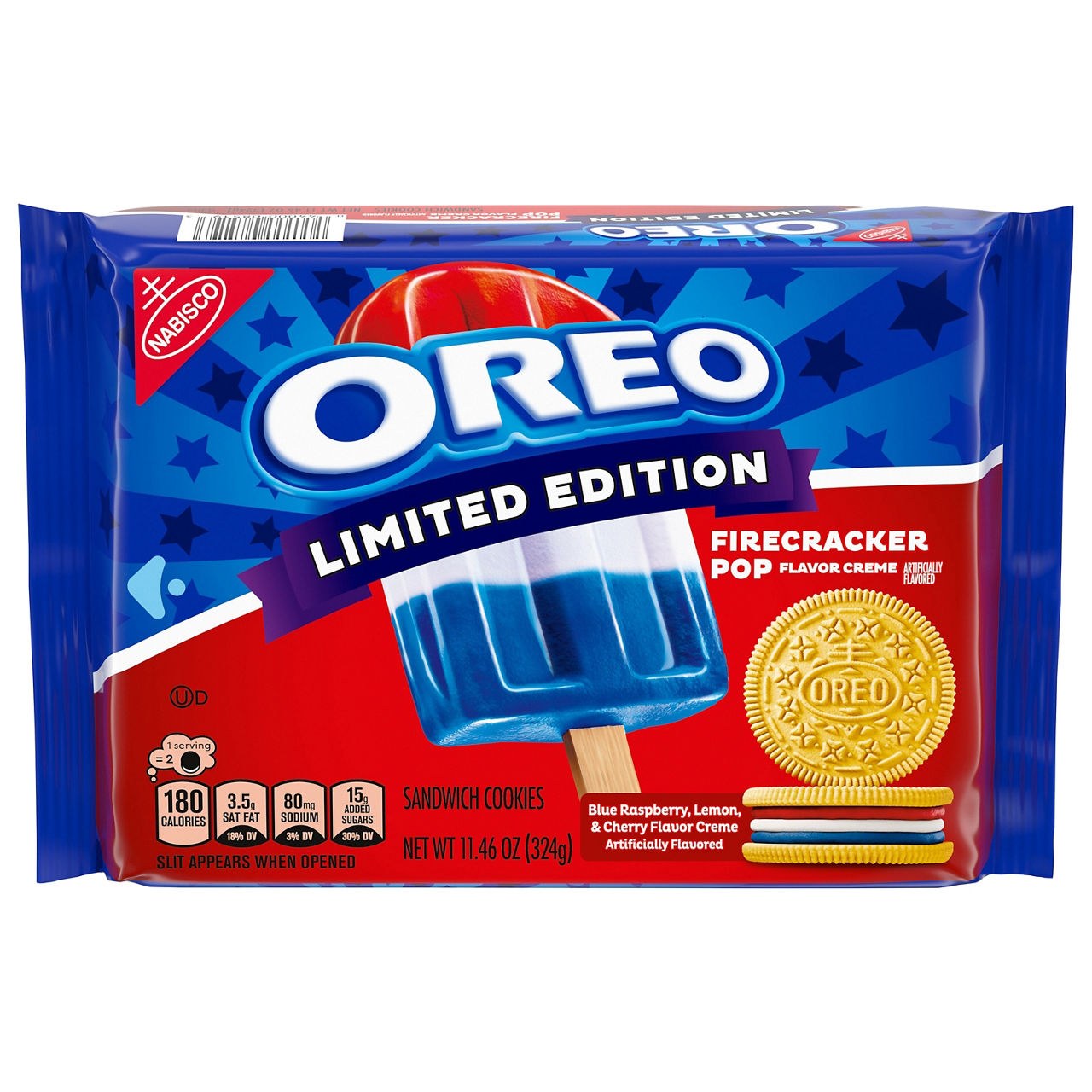 Oreo Firecracker Pop Flavor Creme Sandwich Cookies | Wegmans