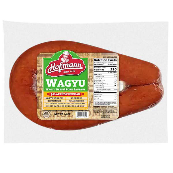 Hofmann Jalapeno Cheddar Wagyu Beef + Pork Sausage Loop | Wegmans