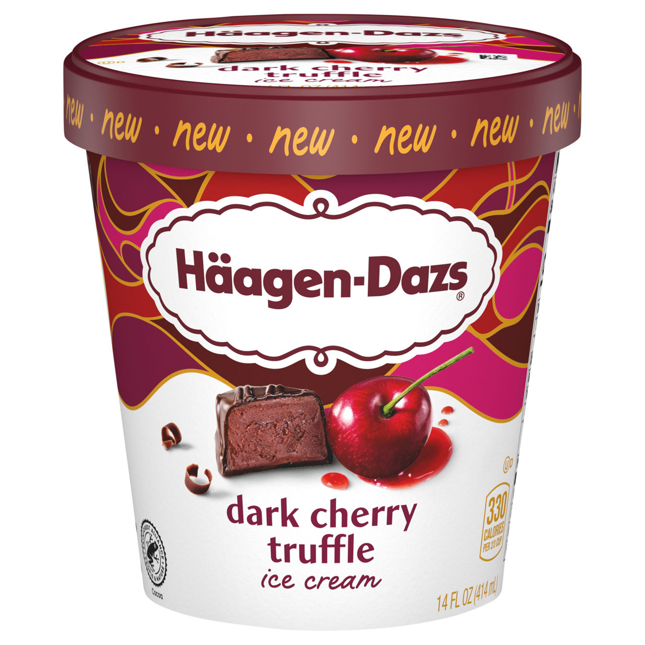 Haagen-Dazs Ice Cream, Dark Cherry Truffle | Wegmans