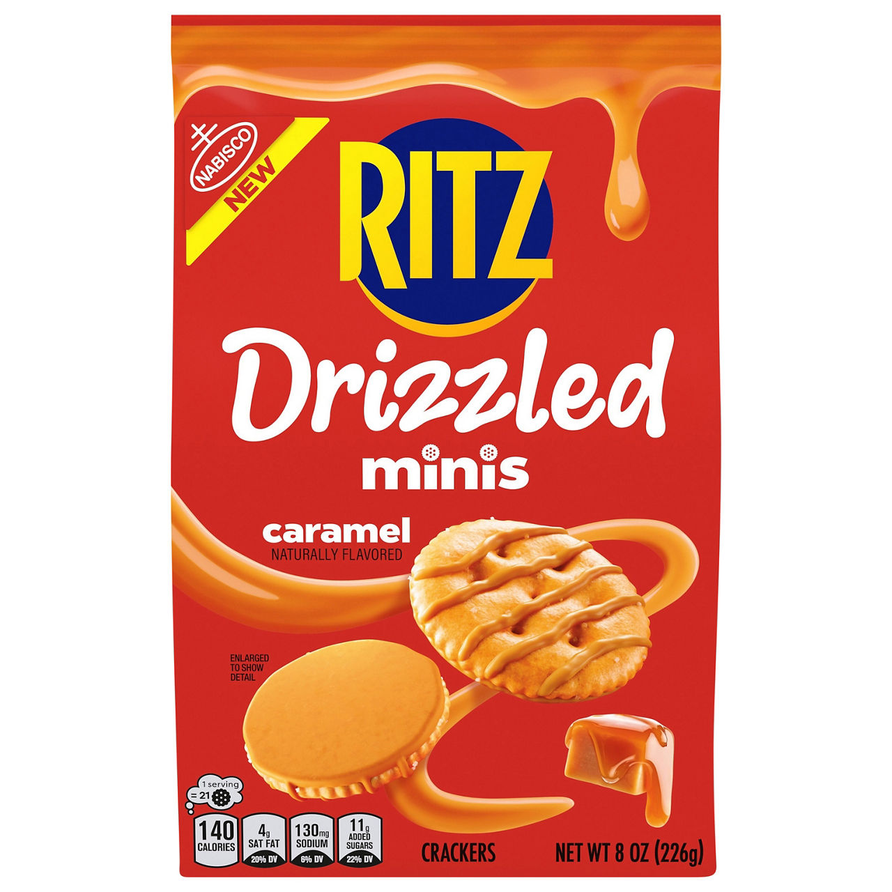 Ritz Drizzled Fudge Minis Crackers | Wegmans