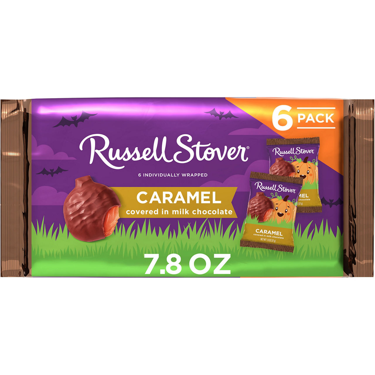 Russell Stover Halloween Milk Chocolate Caramel Pumpkins | Wegmans
