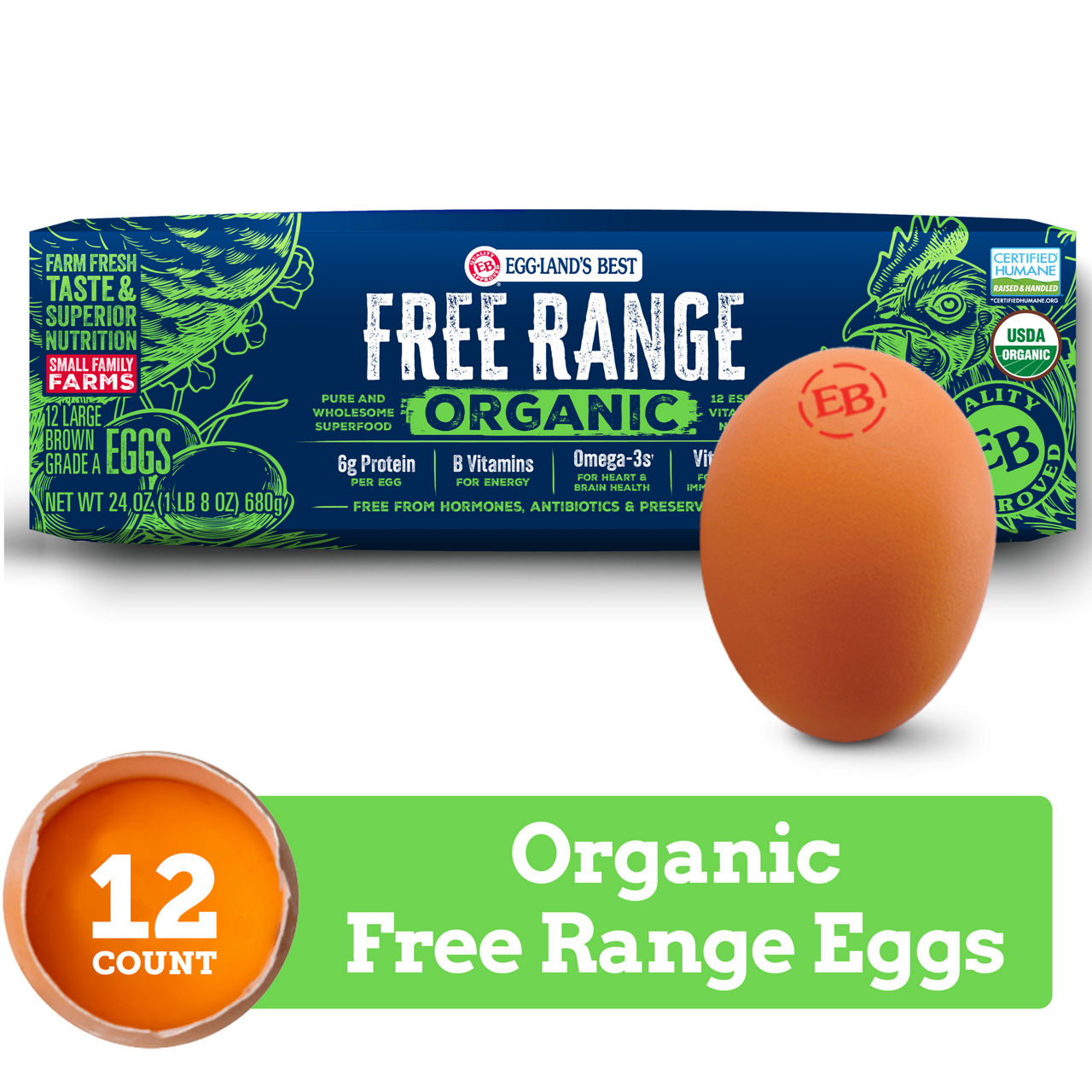 Eggland's Best Classic Large White Eggs, 18 count | Wegmans