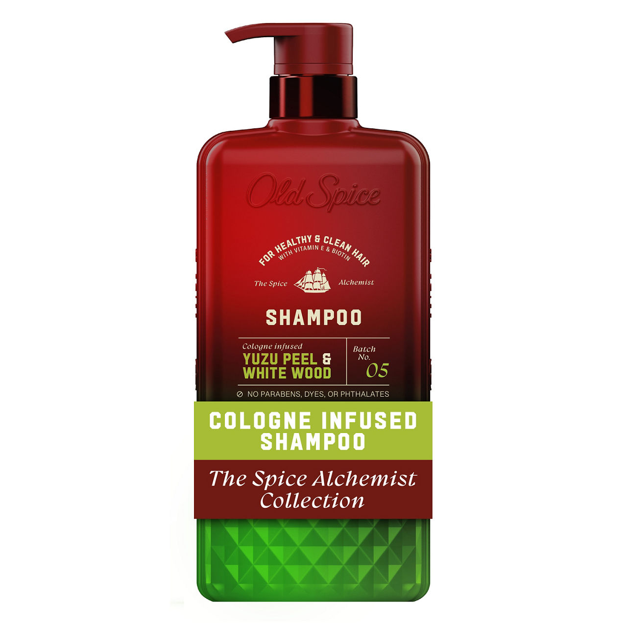 Old Spice Cologne-Infused Cardamom and Amber Wood Shampoo | Wegmans