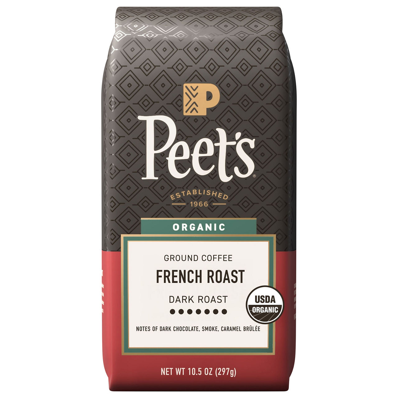 Peet's Organic Ground Dark Roast French Roast Coffee | Wegmans