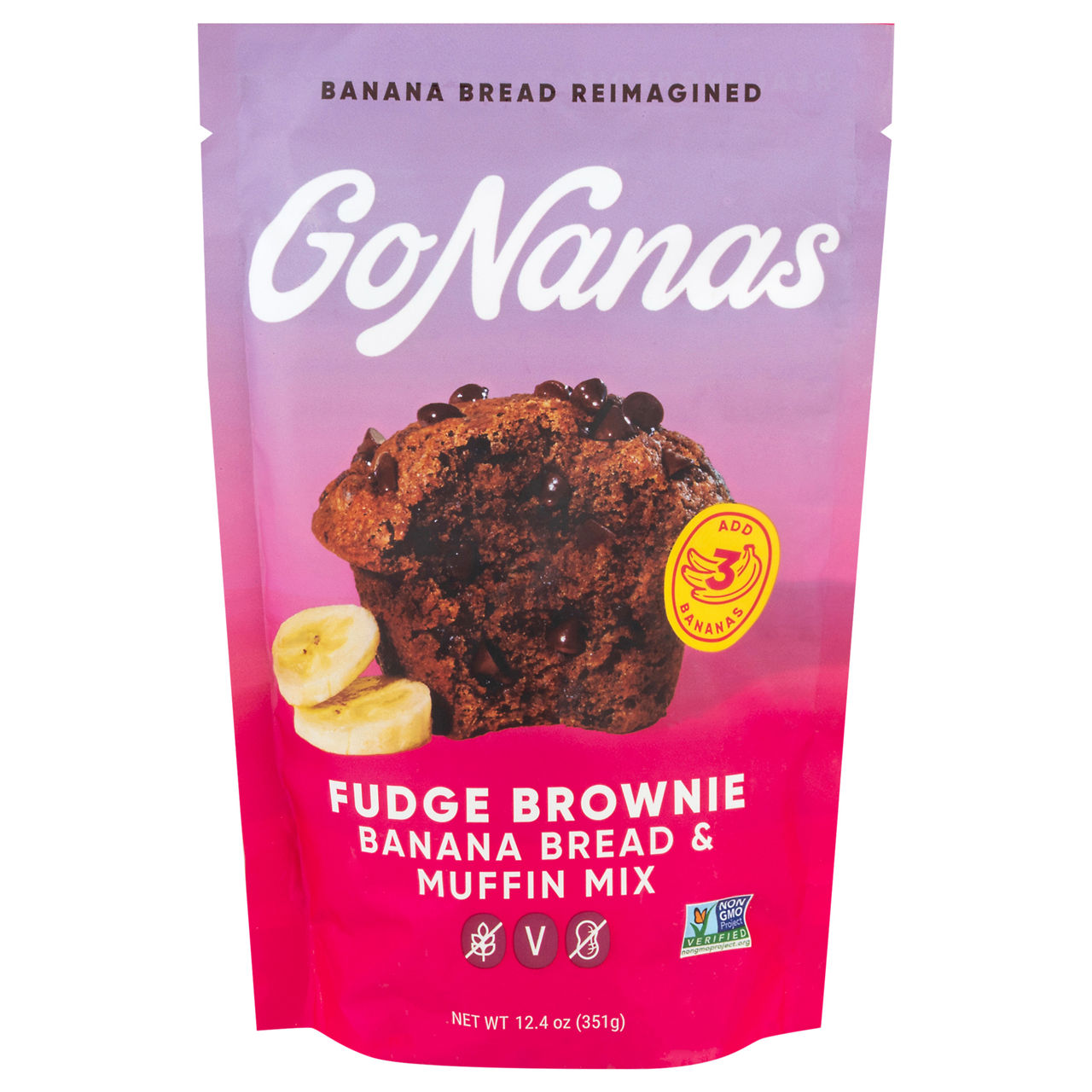 GoNanas Cinnamon Roll Banana Bread & Muffin Mix | Wegmans