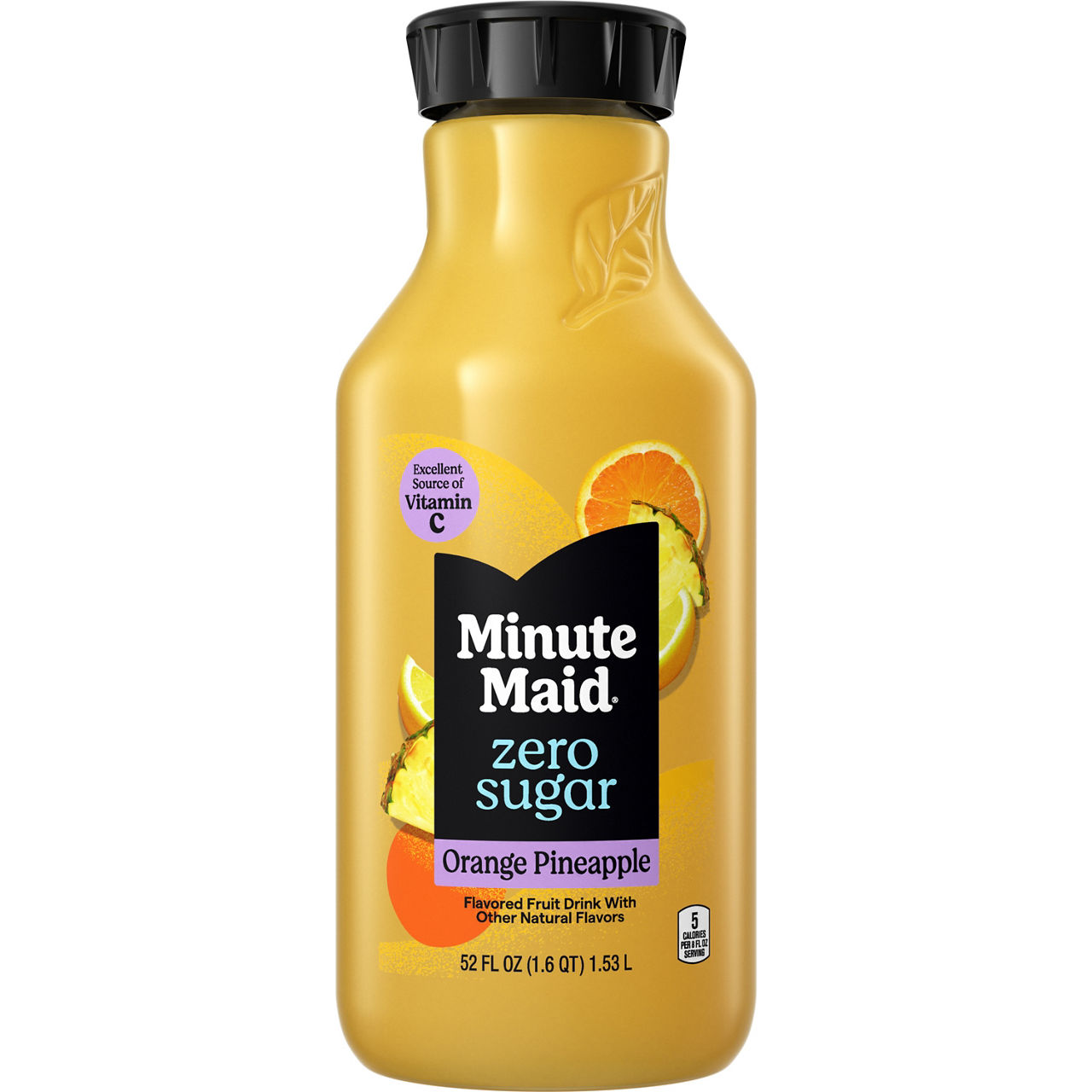 Minute Maid Zero Sugar Orange Pineapple Juice Drink Bottle | Wegmans