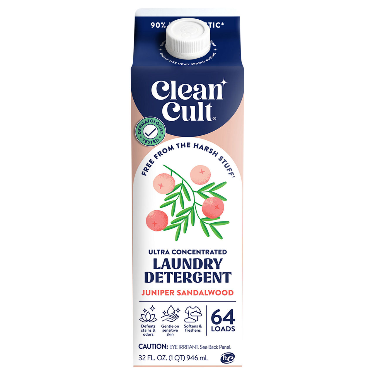 Cleancult Juniper Sandalwood Laundry Detergent | Wegmans