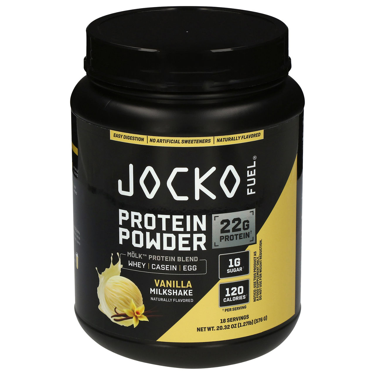 Jocko Fuel Chocolate Milkshake Protein Powder | Wegmans