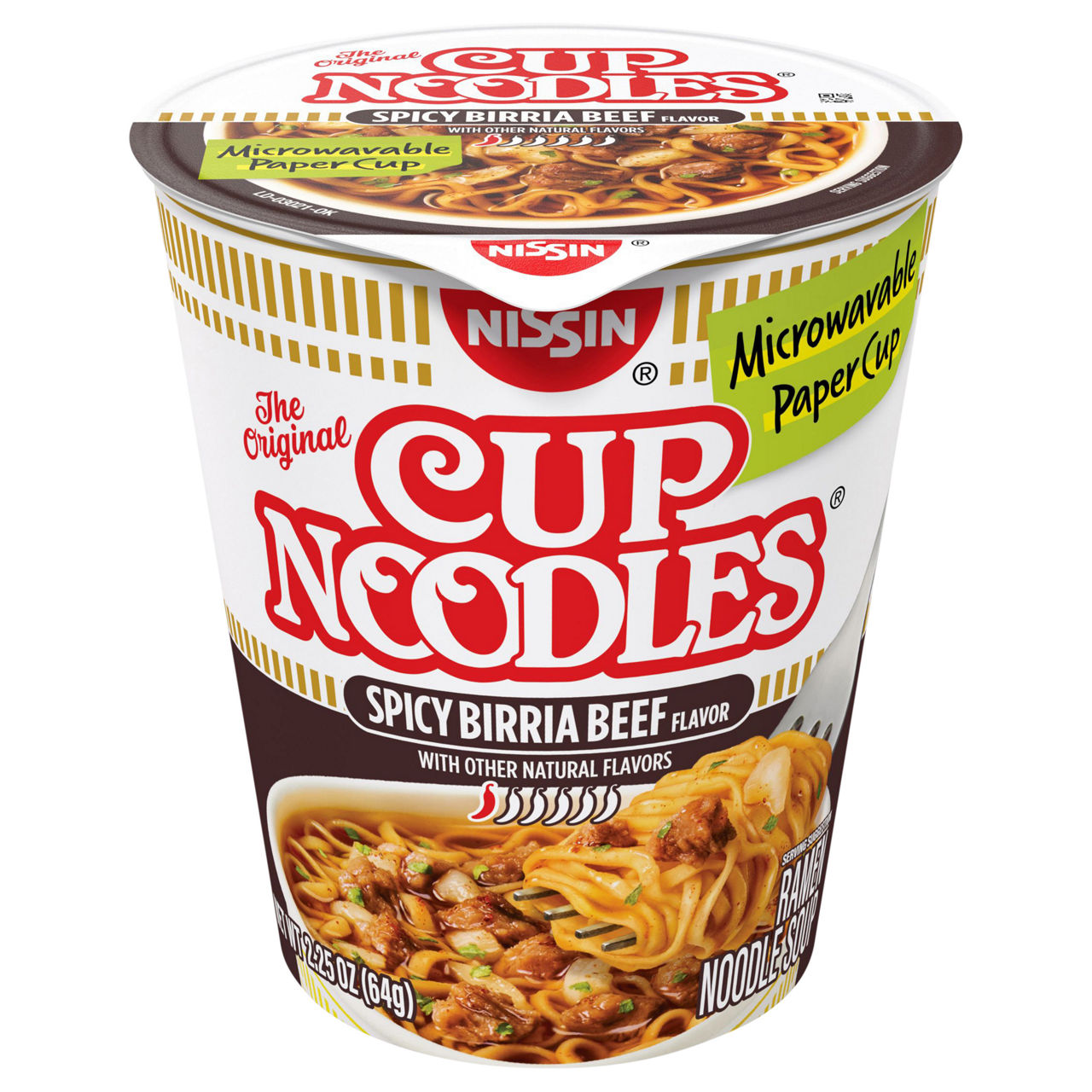 Nissin Cup Noodles The Original Spicy Jalapeno Chicken Flavor