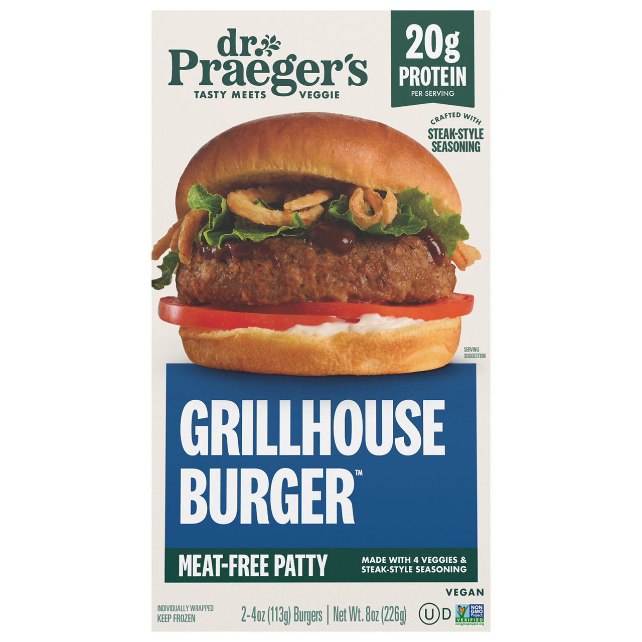 Dr Praeger's Dr. Praeger's Grillhouse Burger — product image