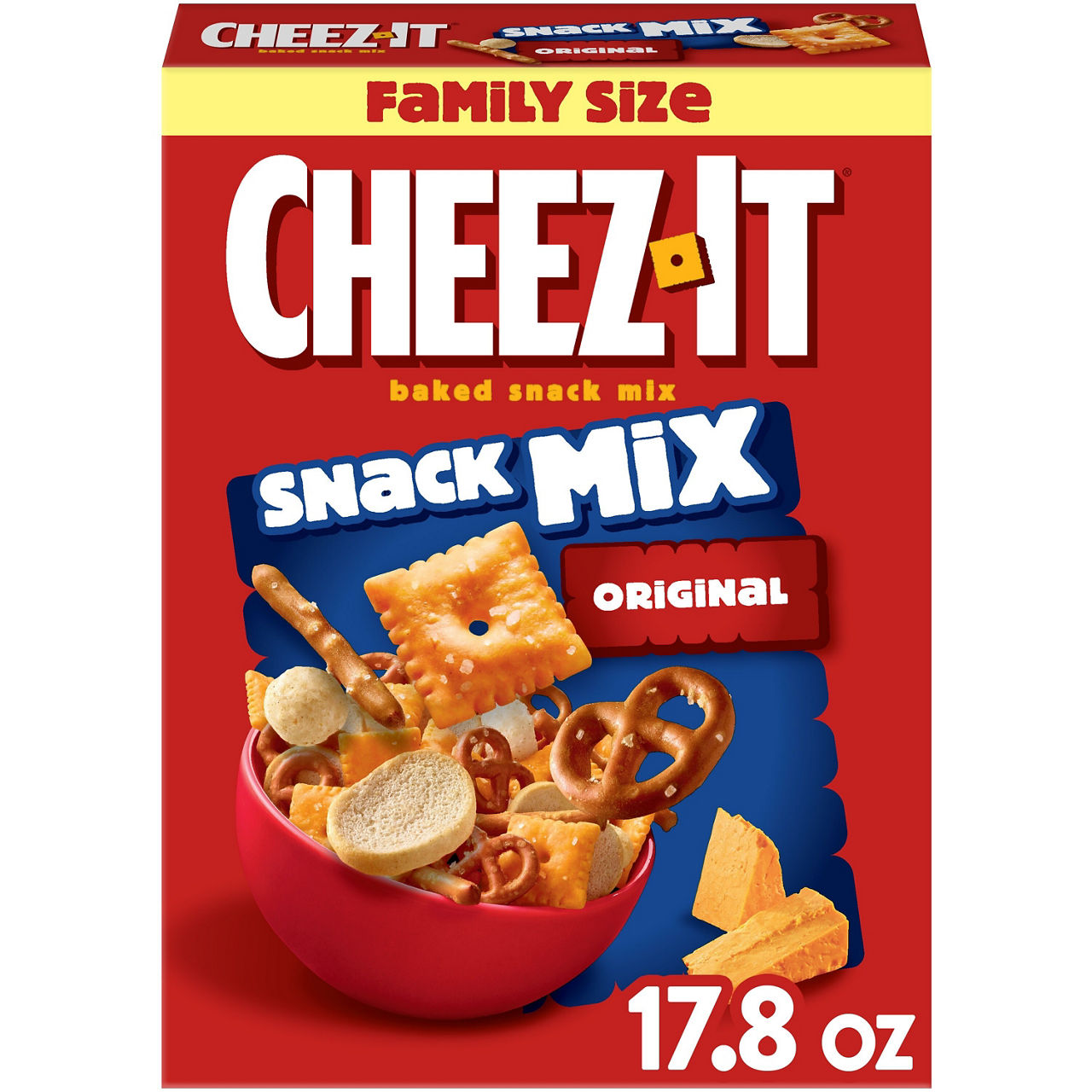 TOO cheeseTOOgether ジスセット Cheez-It Snack Mix, Original, Family Size | Wegmans