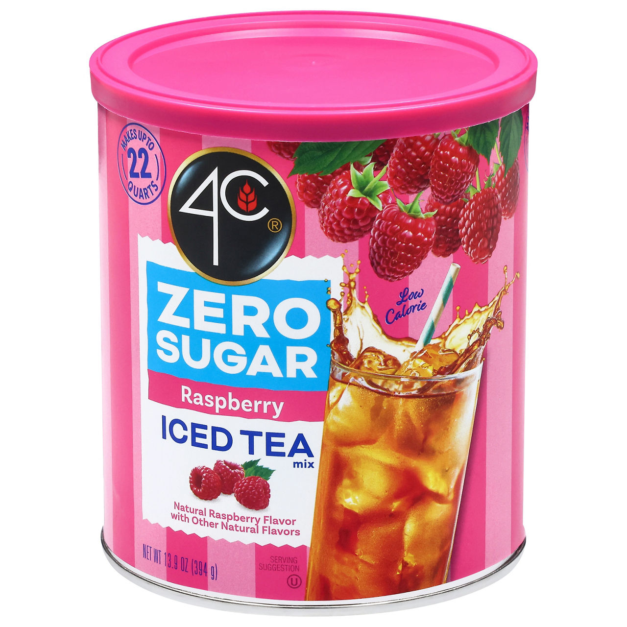 4C Zero Sugar Raspberry Iced Tea Mix | Wegmans