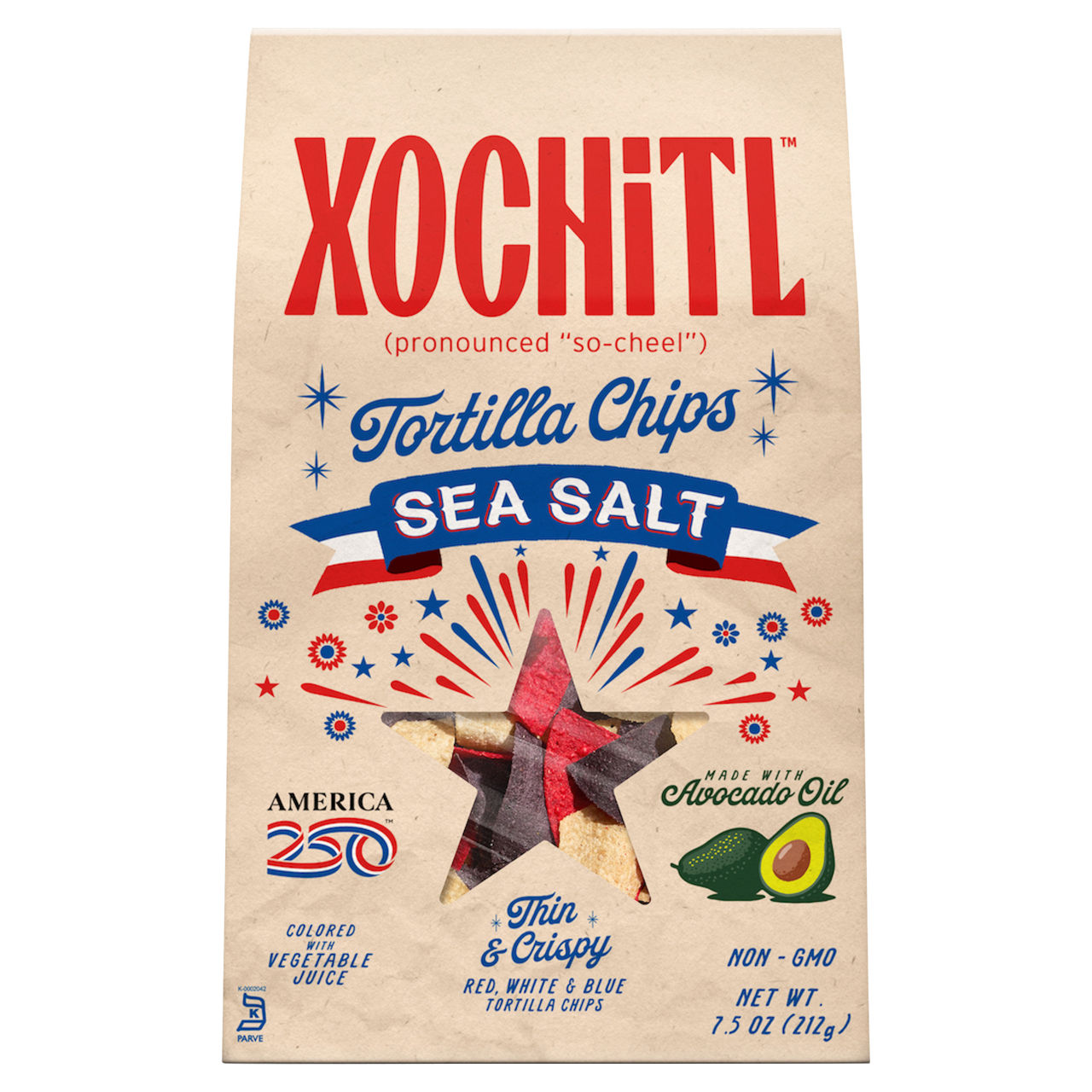 砂ソマチッド 500g (200g＋200g＋100g) Xochitl Sea Salt Tortilla Chips | Wegmans