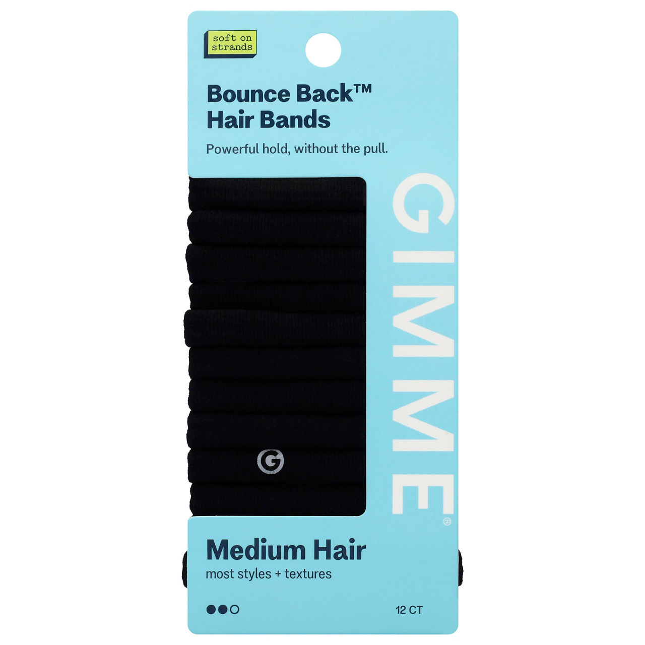 Gimme Bounce Back Black Medium Hair Hair Bands | Wegmans
