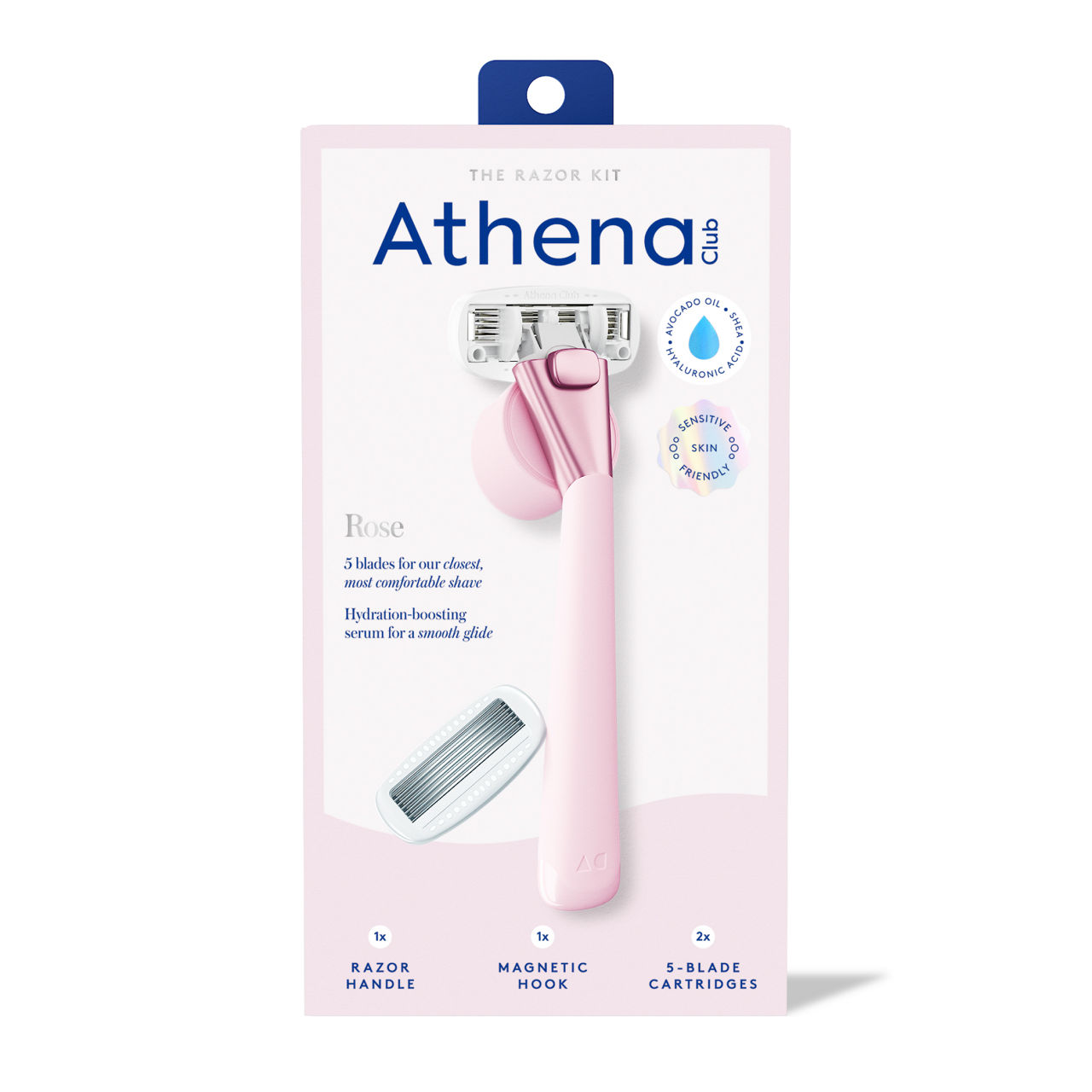 Venus pink ピーリングセット Athena Club Rose Razor Kit | Wegmans