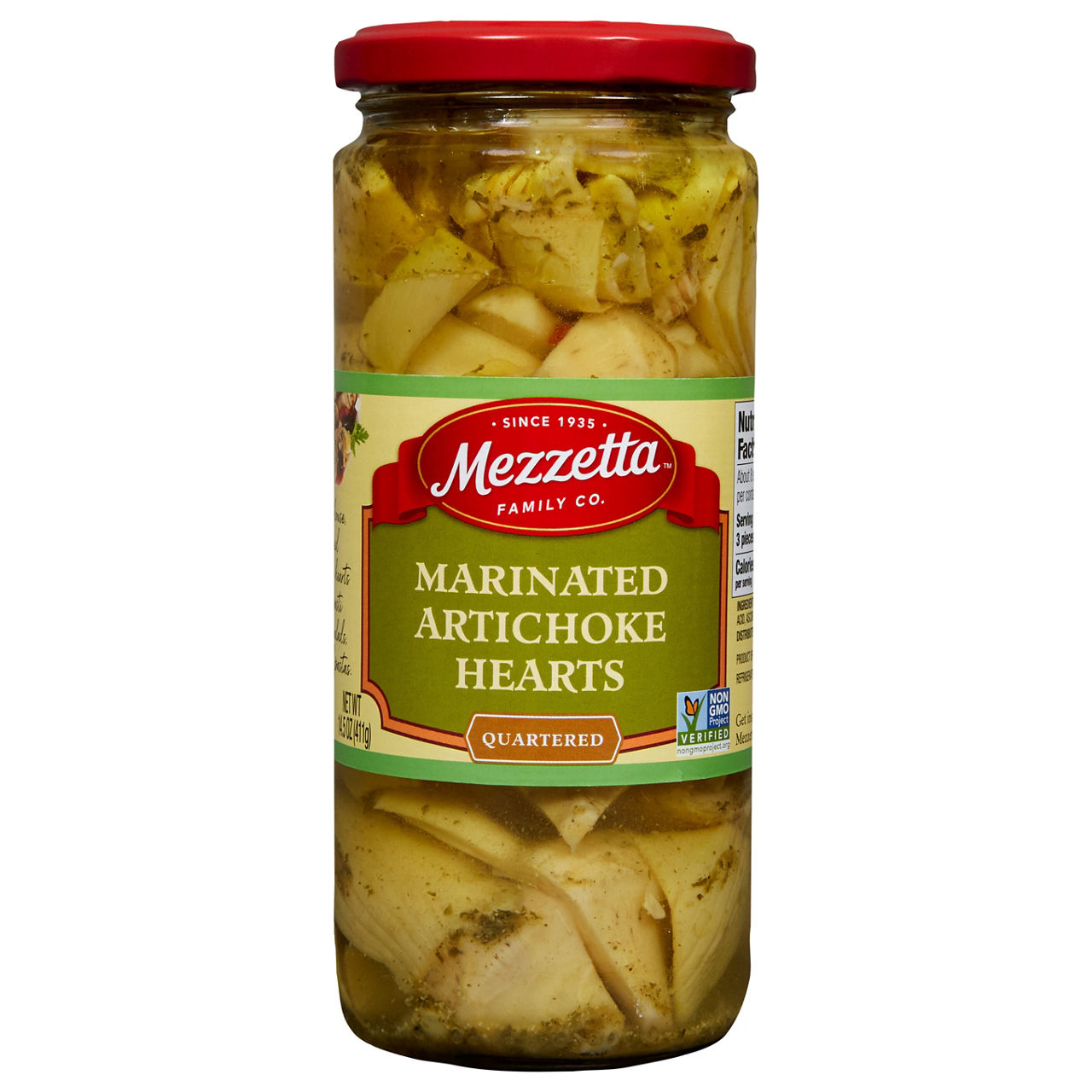 Mezzetta Artichoke Hearts, Quartered, Marinated | Wegmans