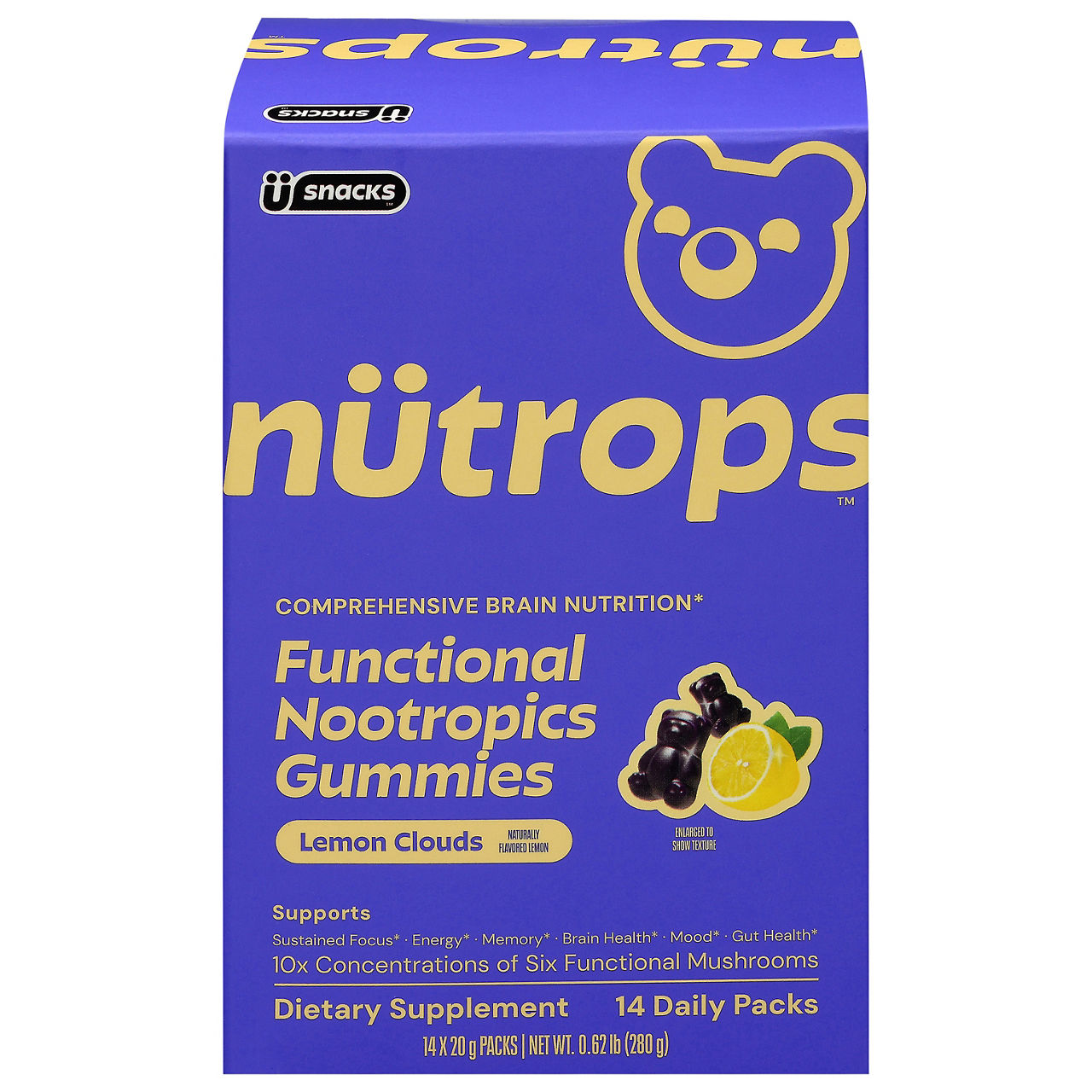 Nutrops Lemon Clouds Functional Nootropics Gummies | Wegmans
