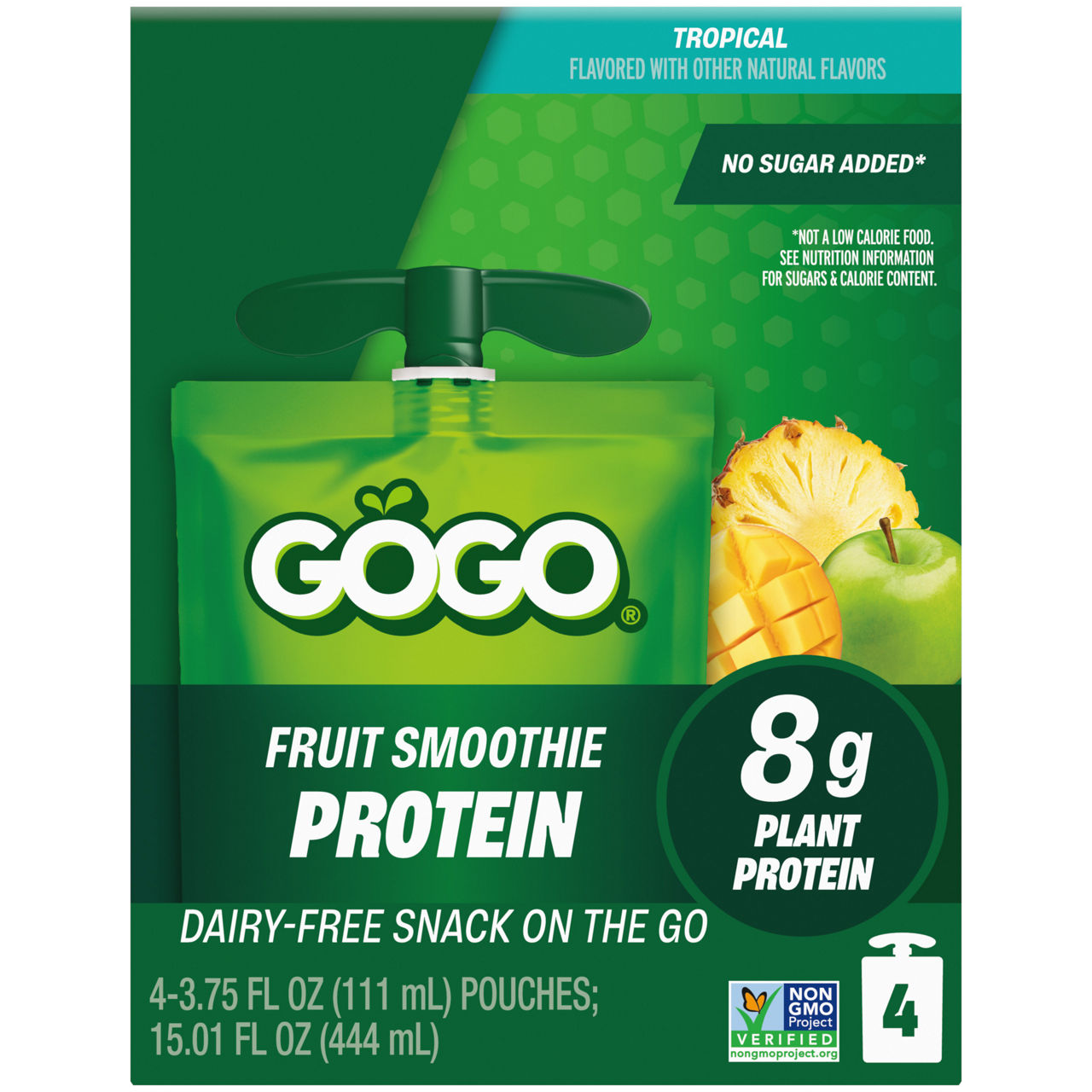 GOGO♡ GoGo squeeZ Dairy Free Protein Tropical | Wegmans