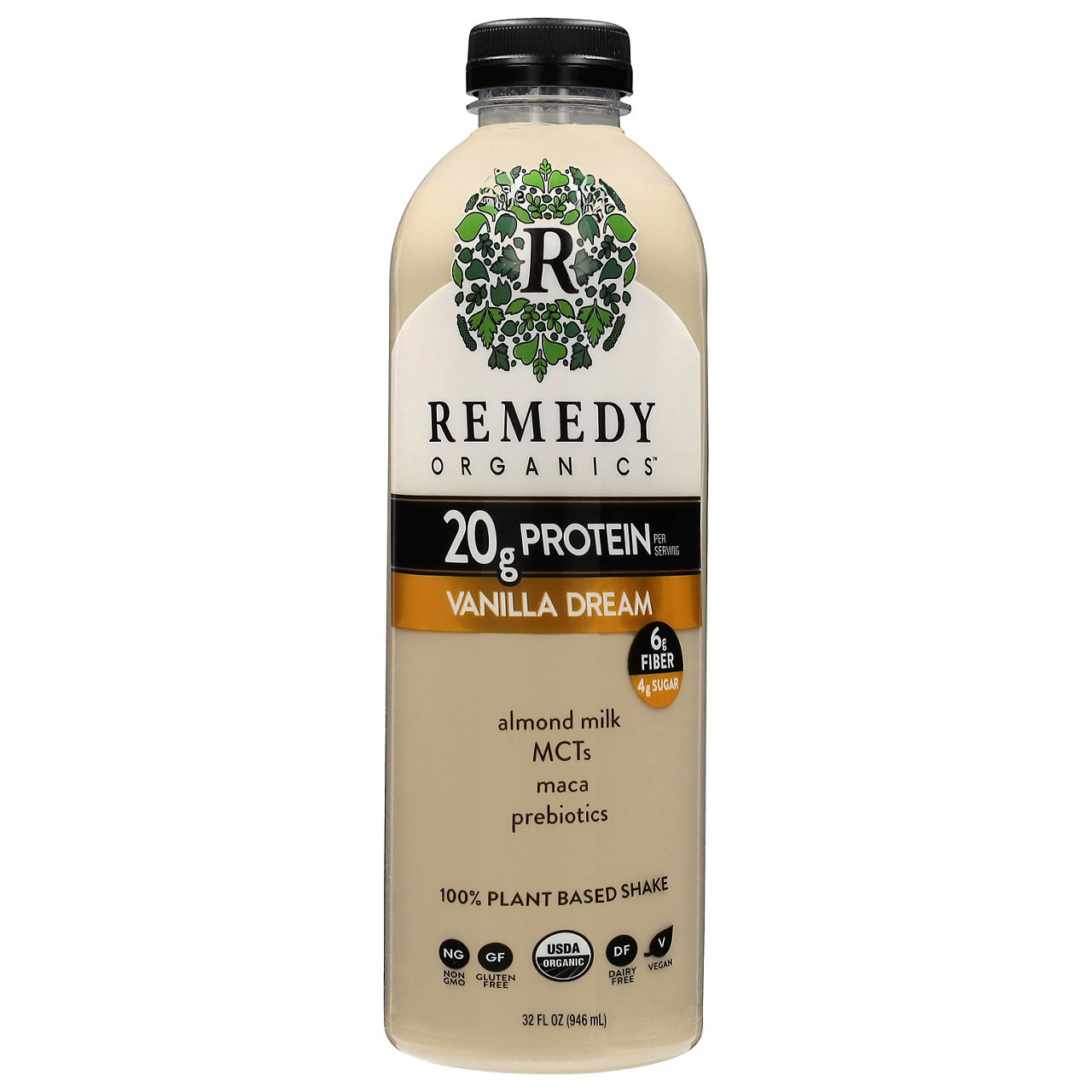 Remedy Organics Shake, 100% Plant Based, Matcha Fuel | Wegmans